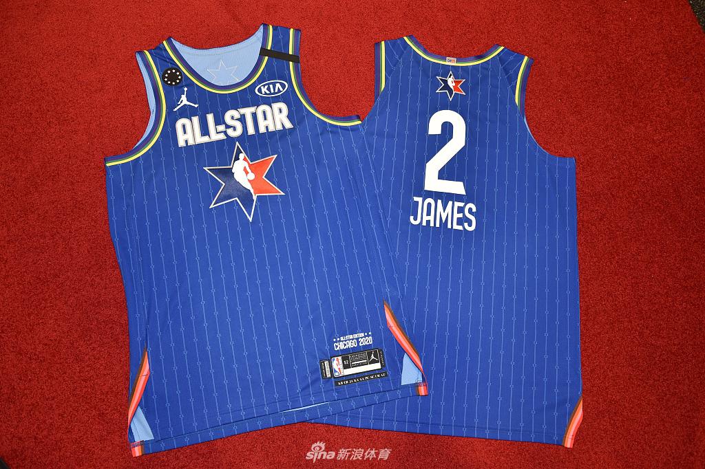 2020NBA全明星球衣出炉 纪念科比元素成主题