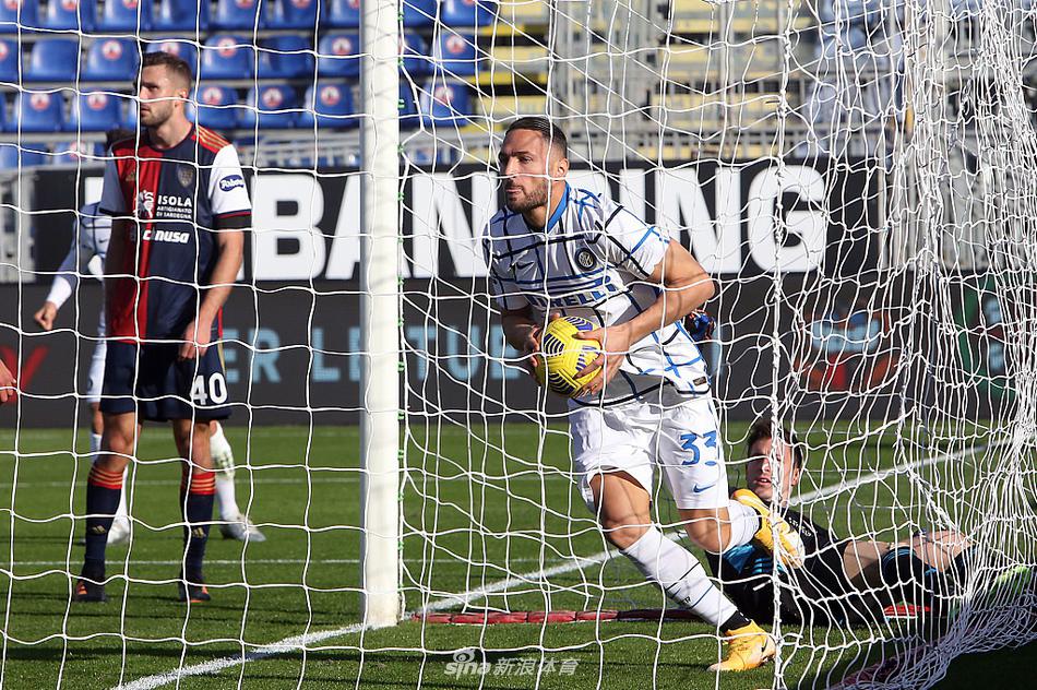 [意甲]卡利亚里1-3国际米兰