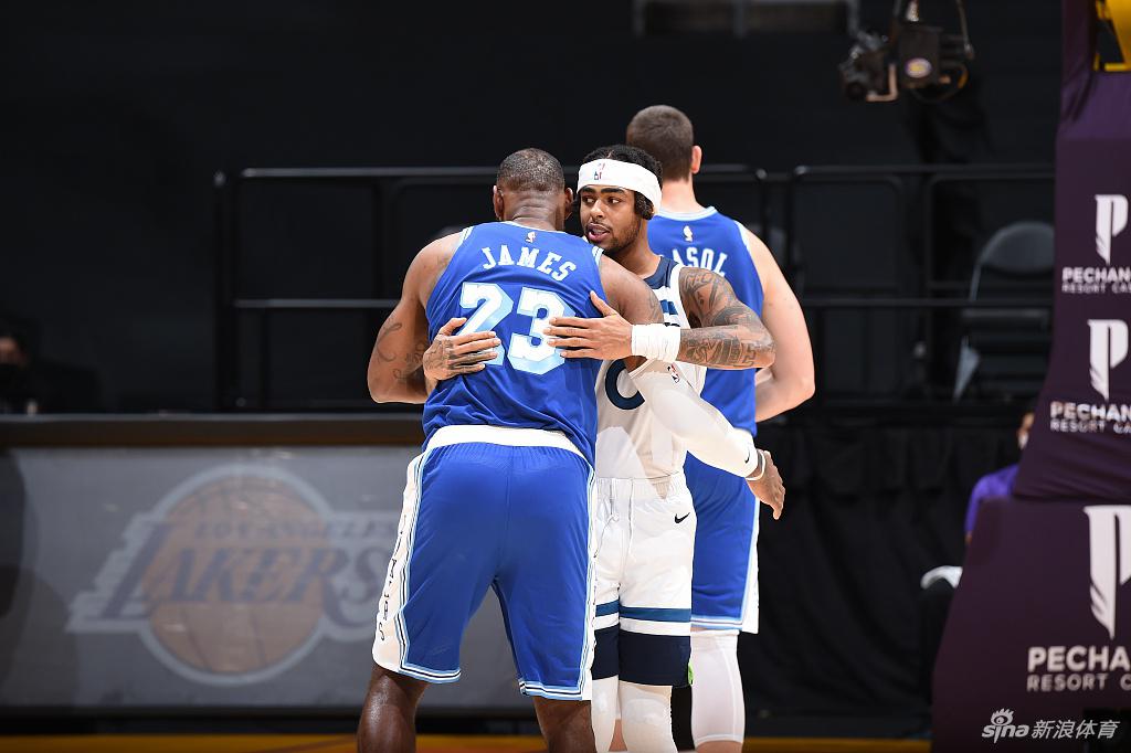 [NBA常规赛]森林狼91-127湖人