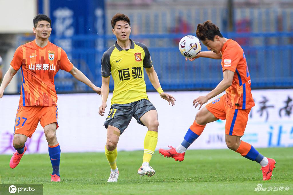 [中超]山东泰山vs广州队