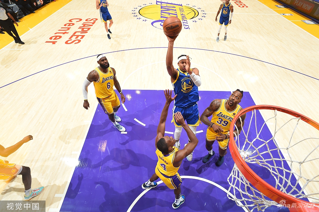 [NBA季前赛]勇士Vs湖人 三巨头出战