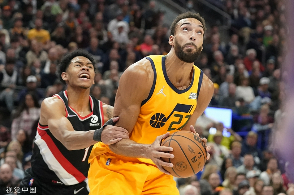 [NBA常规赛]开拓者107-129爵士