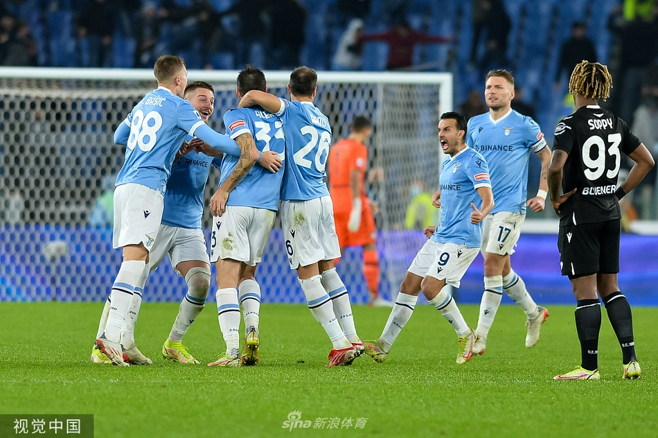 [意甲]拉齐奥4-4乌迪内斯 阿尔斯兰绝平