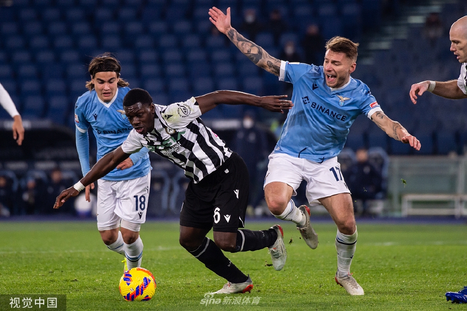 [意大利杯]拉齐奥1-0乌迪内斯