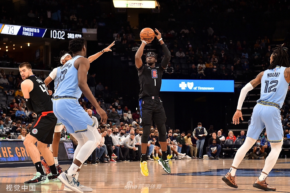 [NBA常规赛]快船109-135灰熊