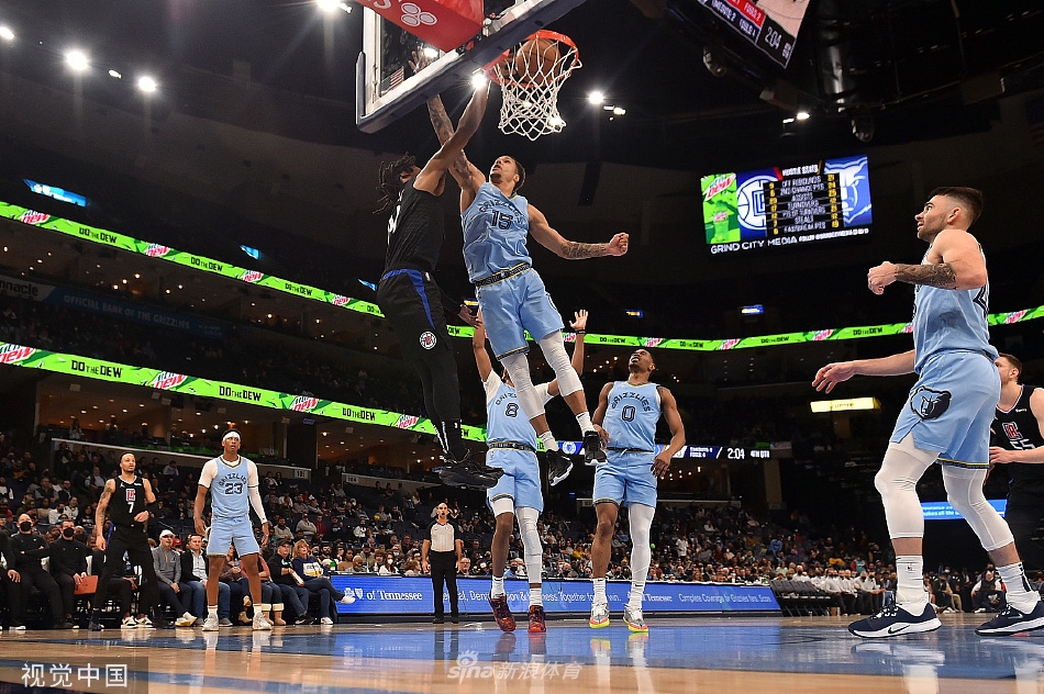 [NBA常规赛]快船109-135灰熊