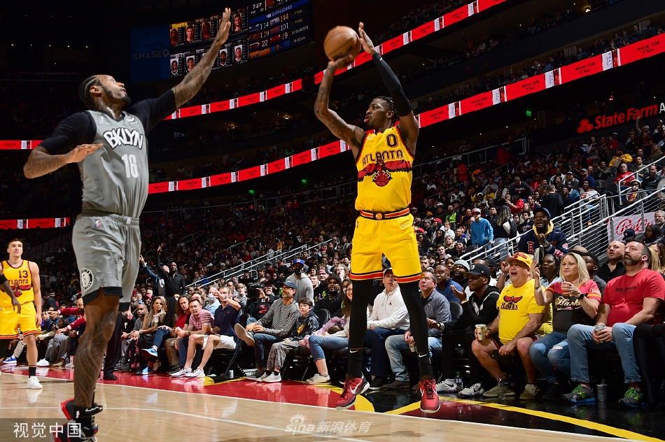 [NBA]篮网115-122老鹰 杜兰特空砍55分