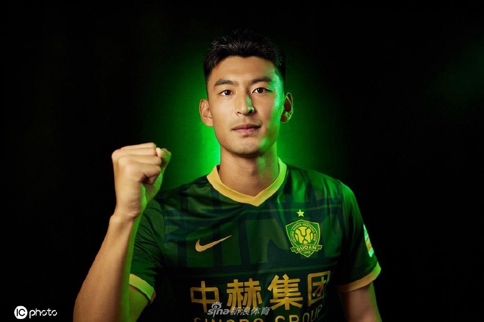 北京国安球队色主题创意写真