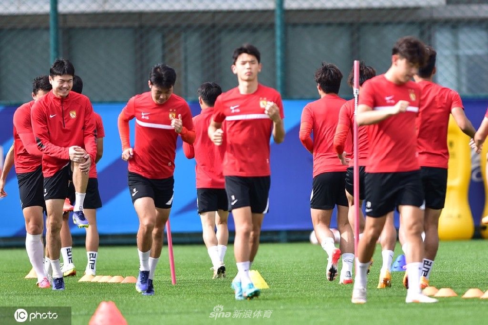 广州队备战训练