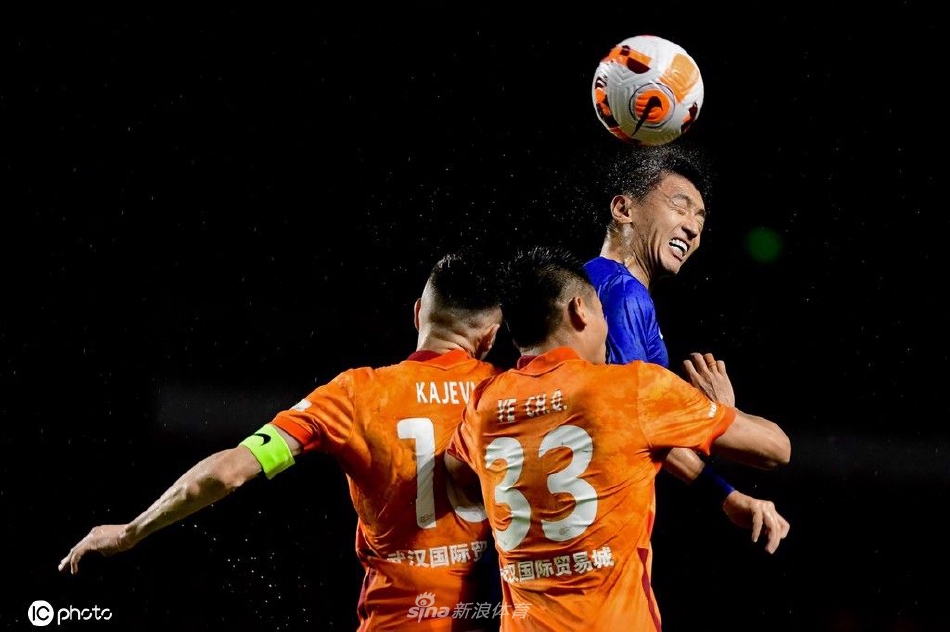 [中超]武汉长江2-2上海申花