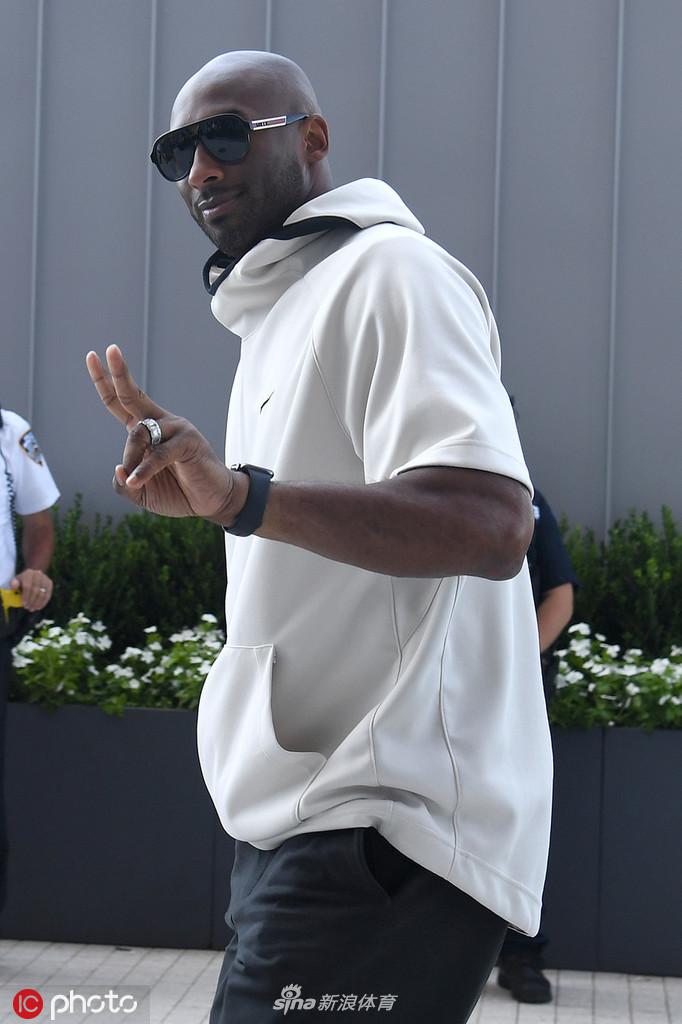 科比现场观战美网