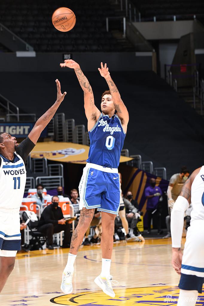 [NBA常规赛]森林狼91-127湖人