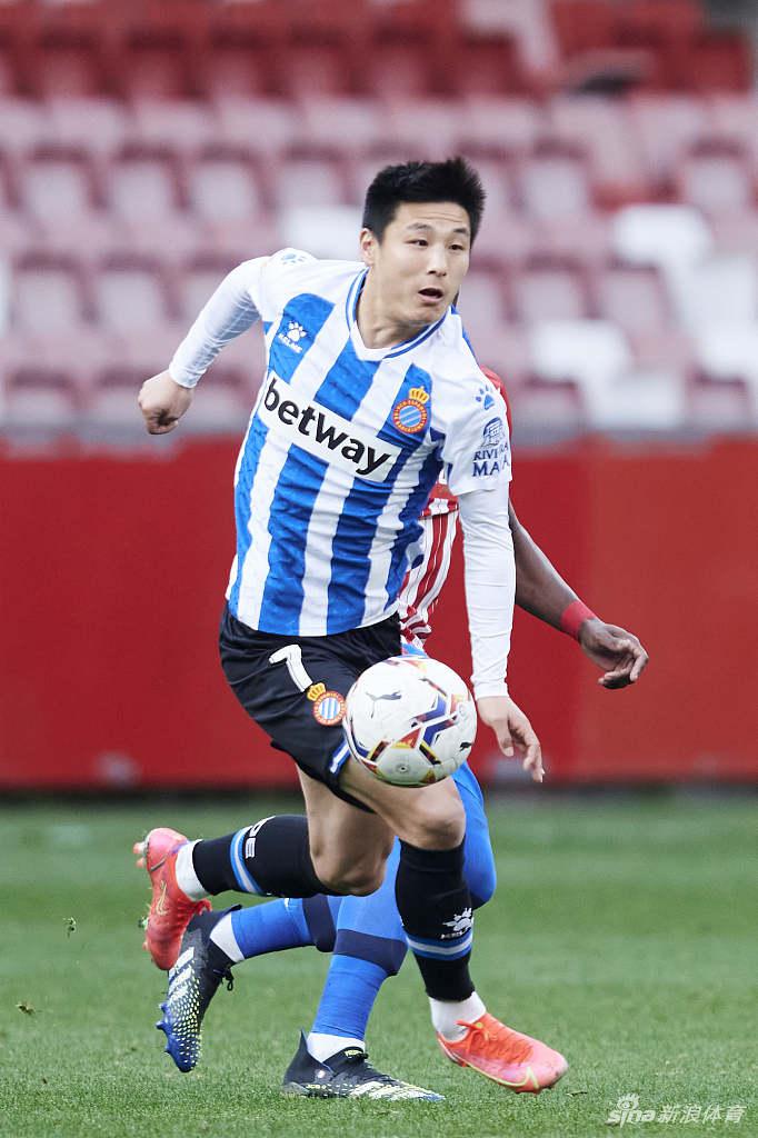 [西乙]希洪竞技1-1西班牙人 武磊替补出战