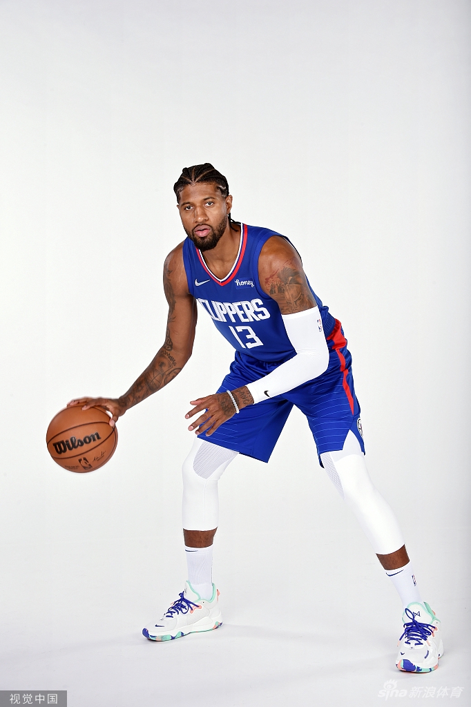 快船队媒体日拍摄官方写真