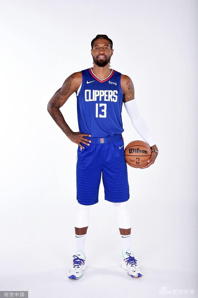 快船队媒体日拍摄官方写真