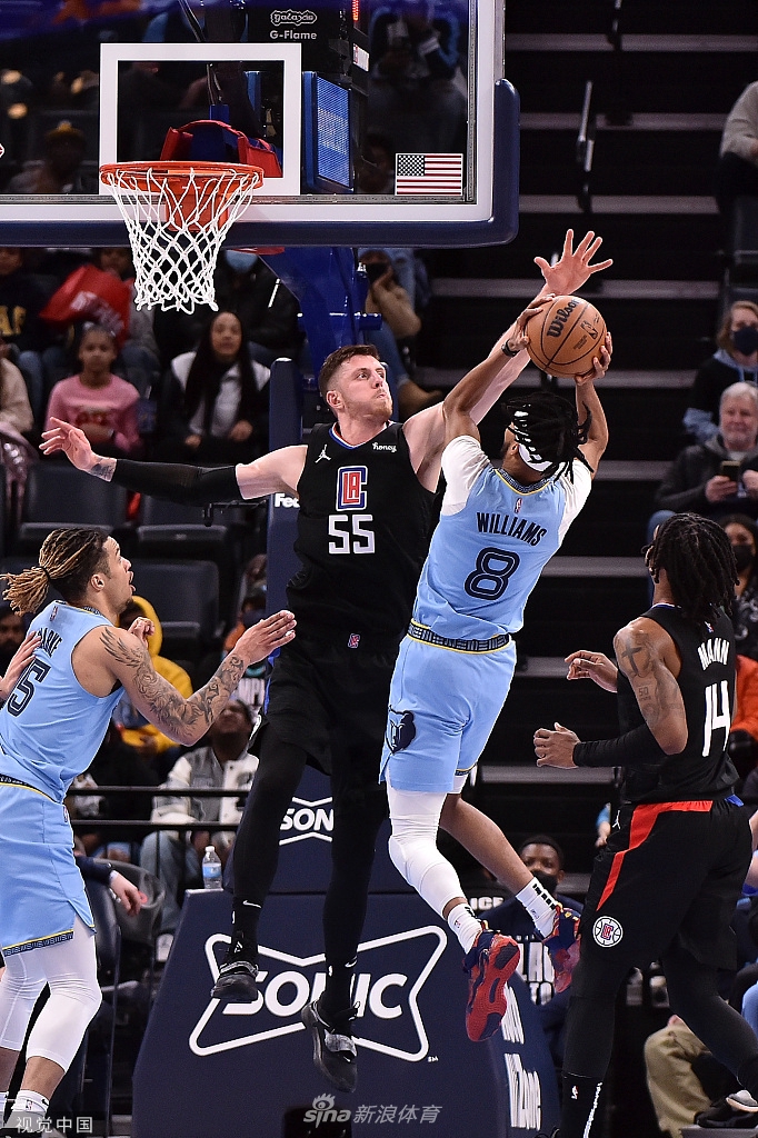 [NBA常规赛]快船109-135灰熊