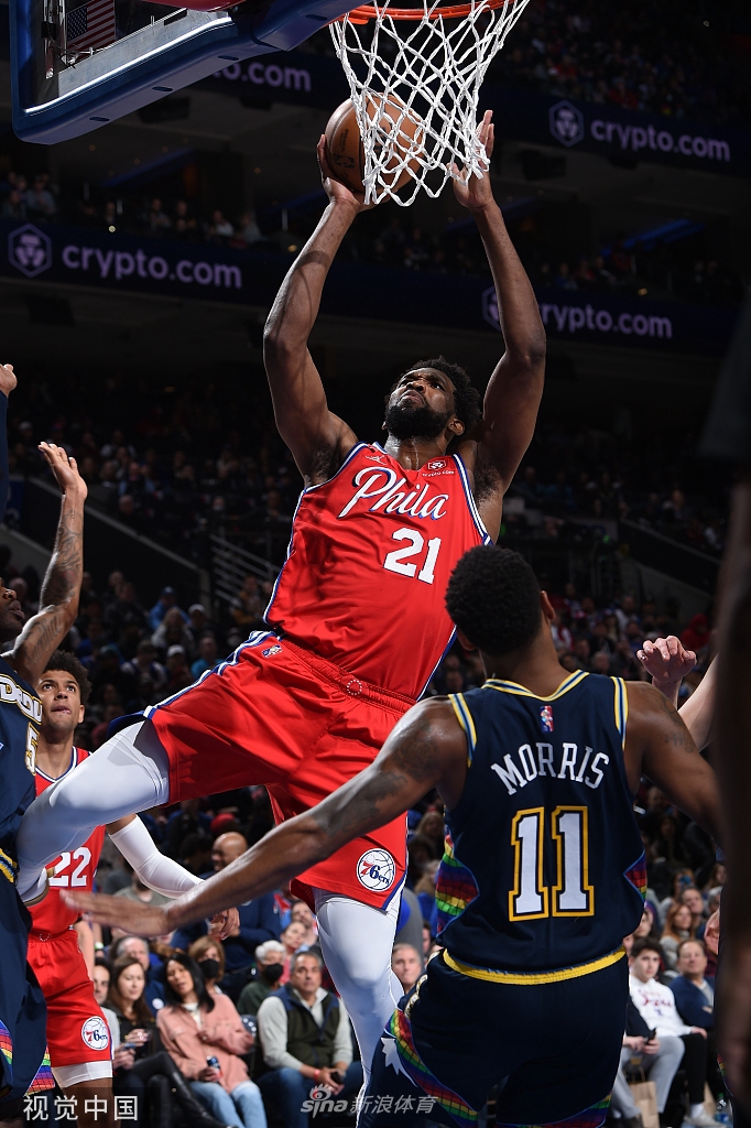 [NBA]掘金114-110克76人 约基奇力压大帝哈登