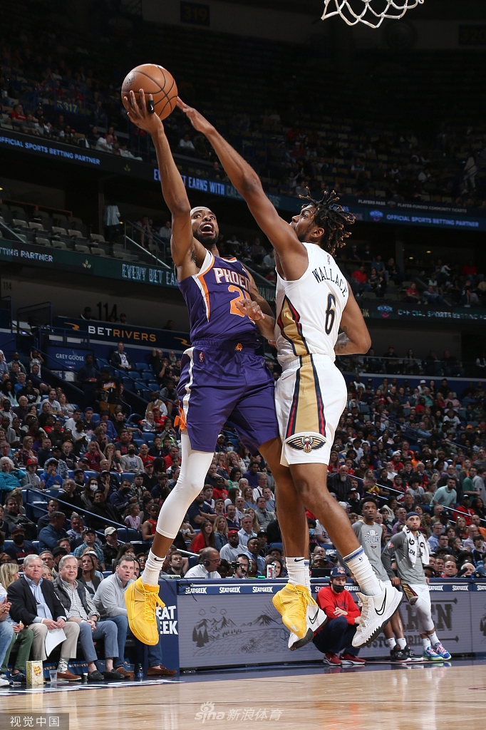 [NBA]太阳131-115鹈鹕 布克27分8助攻