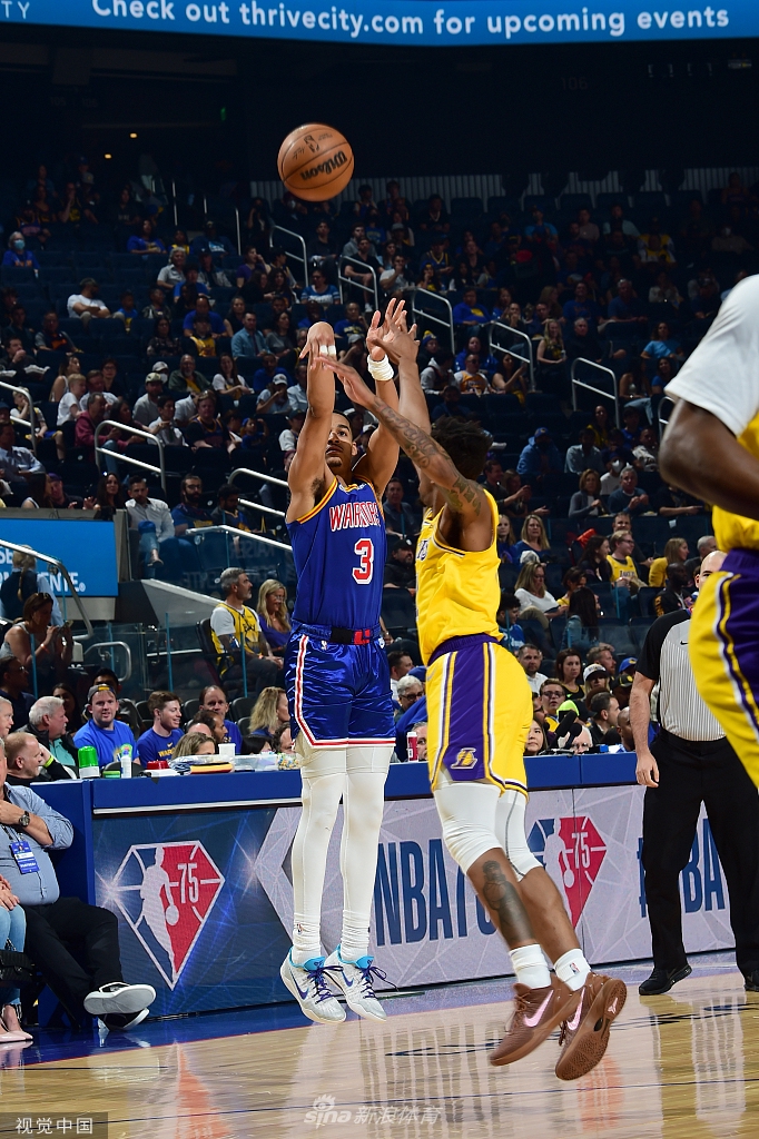 [NBA]湖人112-128勇士 三巨头集体缺阵