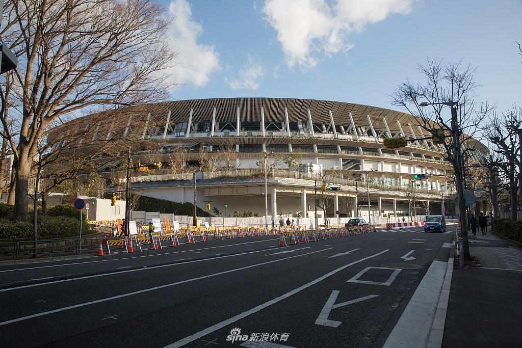 日本东京街头的奥运元素
