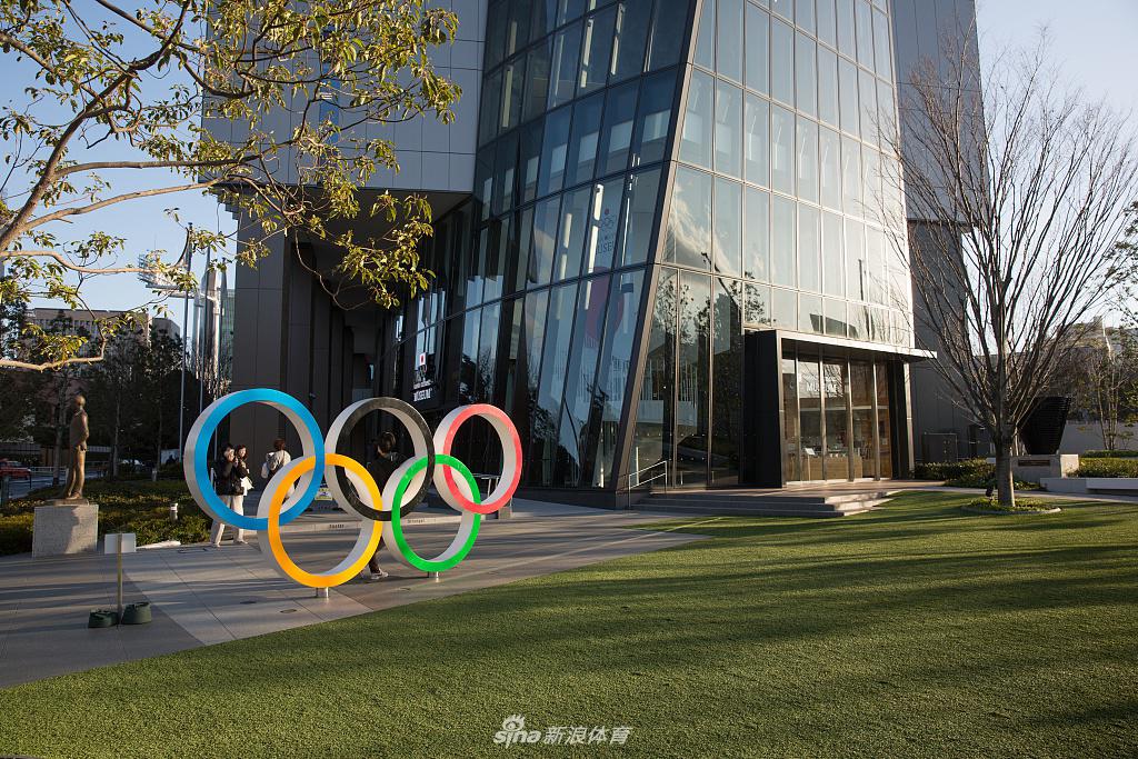 日本东京街头的奥运元素