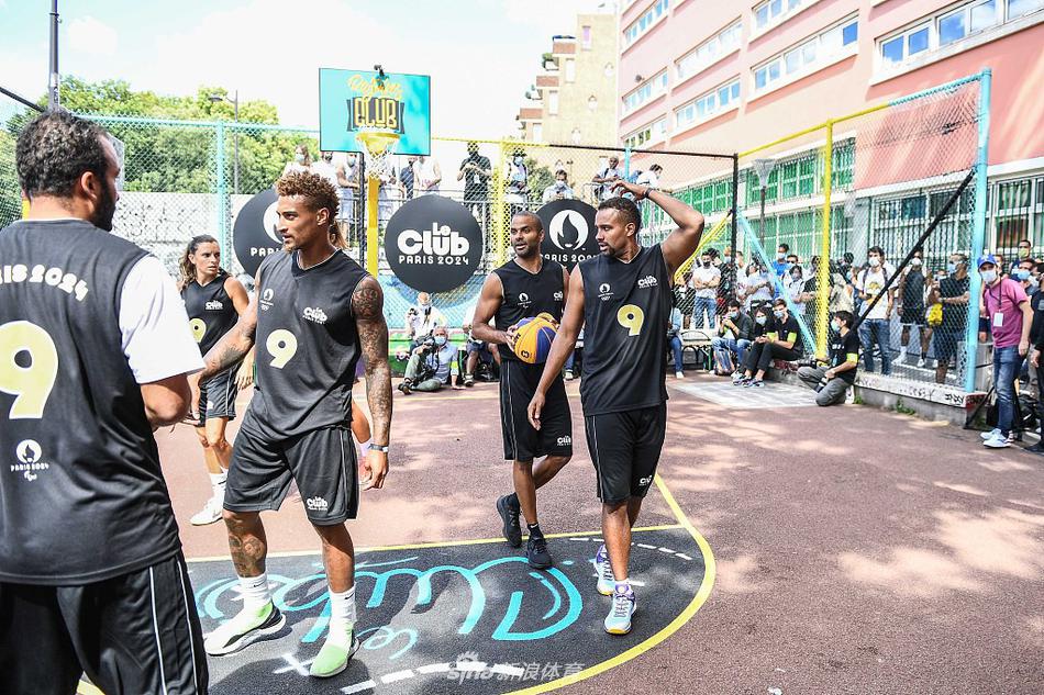 托尼・帕克现身3X3篮球赛 为2024巴黎奥运会造势