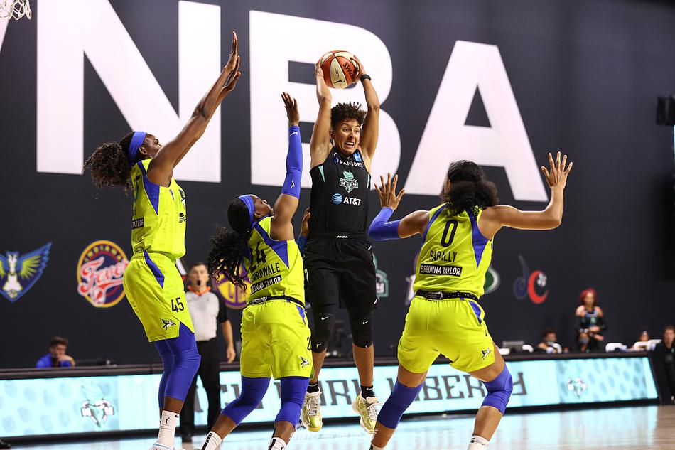wnba纽约自由人vs达拉斯飞翼
