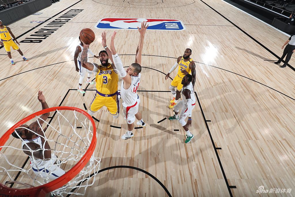 [NBA复赛]快船101-103湖人 詹姆斯砍16+11