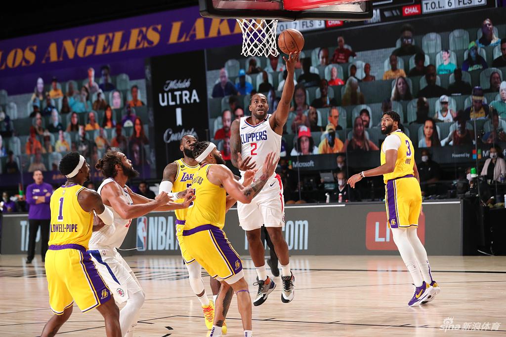 [NBA复赛]快船101-103湖人 詹姆斯砍16+11