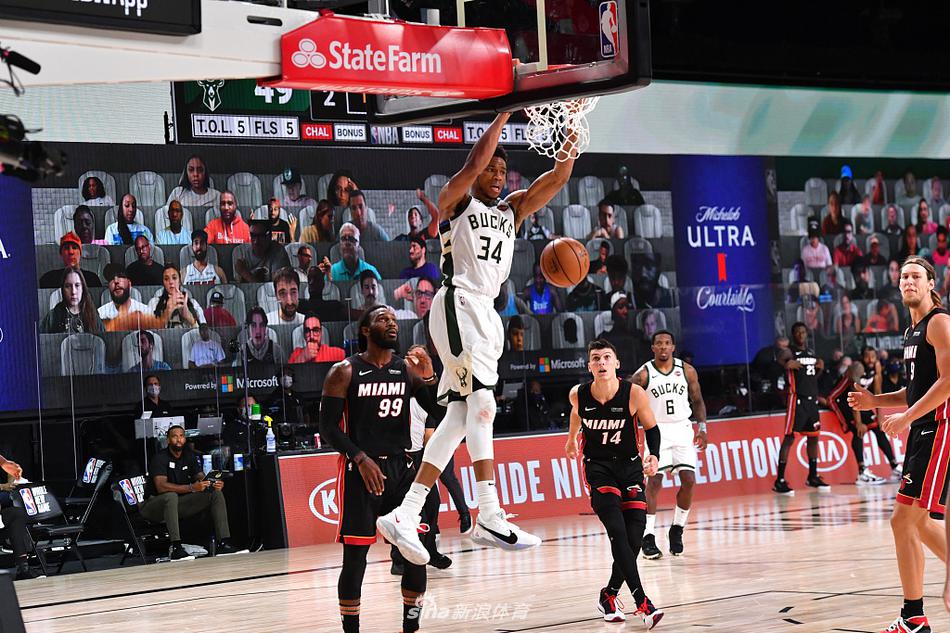 [NBA常规赛]雄鹿23分大逆转热火 锁定东部第一