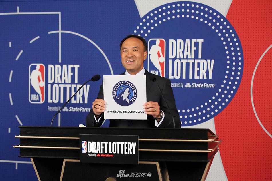 2020NBA乐透抽签大会 森林狼状元签勇士榜眼