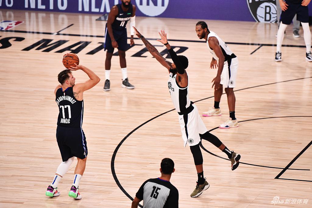 [NBA季后赛]快船133-135独行侠 东契奇43分送绝杀