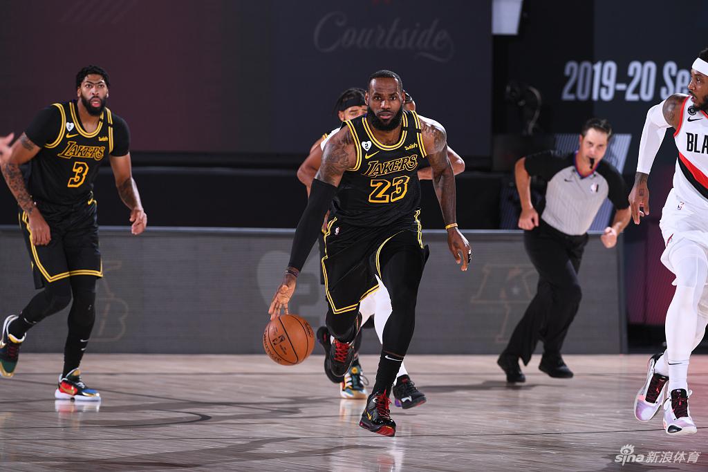 [NBA季后赛]湖人135-115开拓者 总分3-1