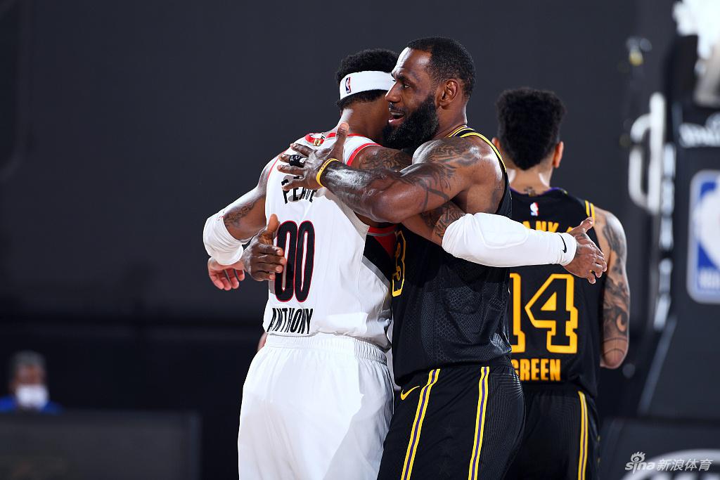 [NBA季后赛]湖人135-115开拓者 总分3-1