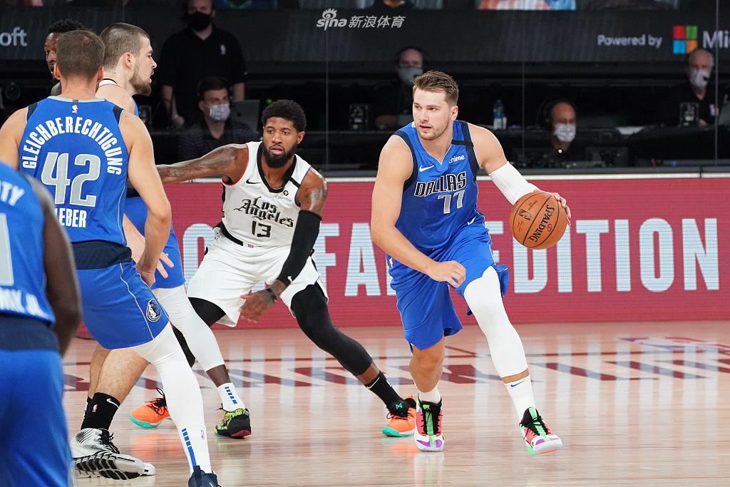 [NBA季后赛]独行侠111-154快船 总分2-3