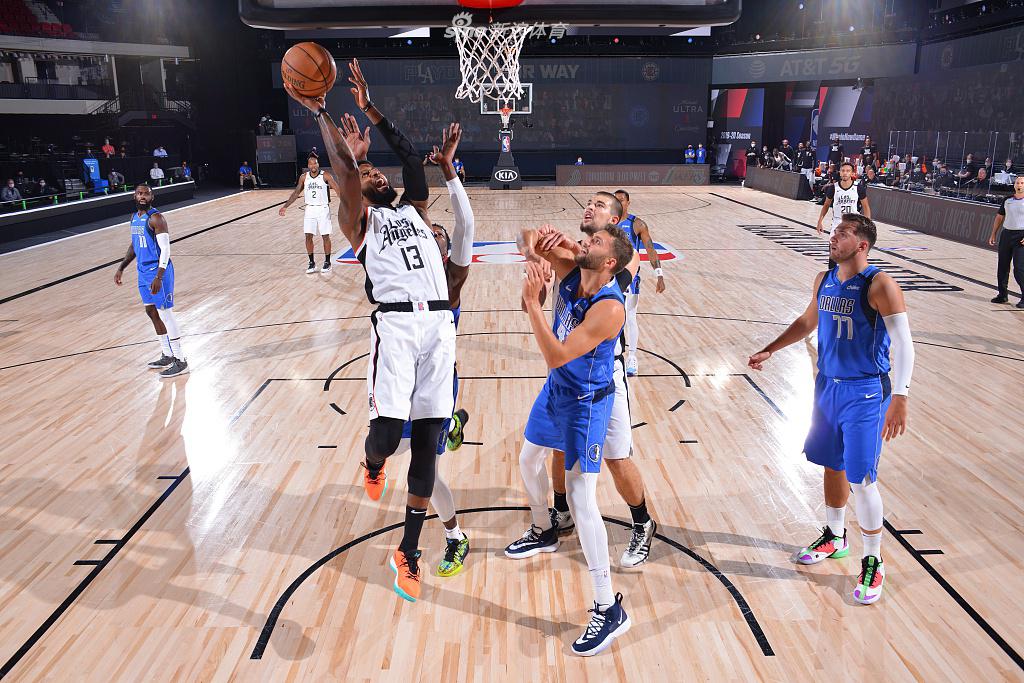 [NBA季后赛]独行侠111-154快船 总分2-3