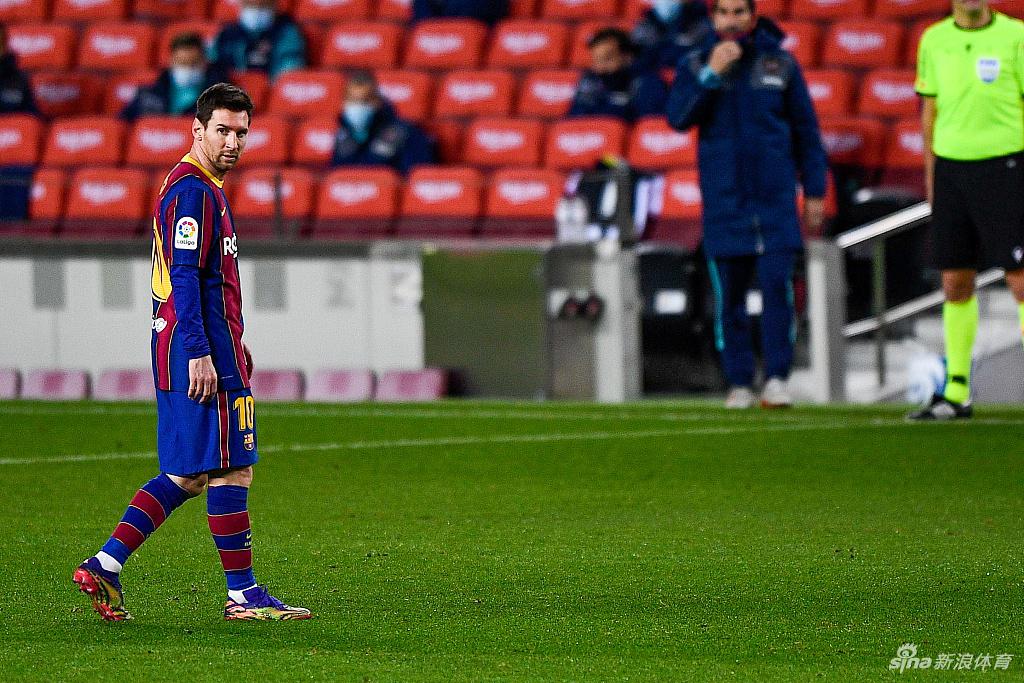 [西甲]巴萨1比0莱万特 梅西破门夺主场3连胜