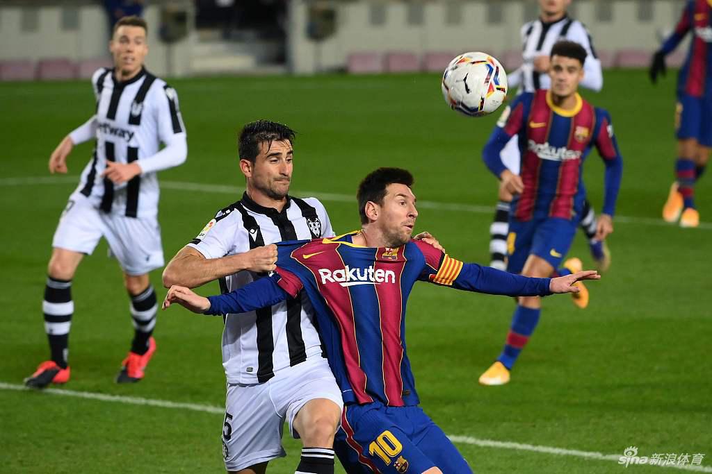 [西甲]巴萨1比0莱万特 梅西破门夺主场3连胜