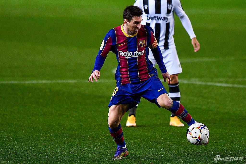 [西甲]巴萨1比0莱万特 梅西破门夺主场3连胜