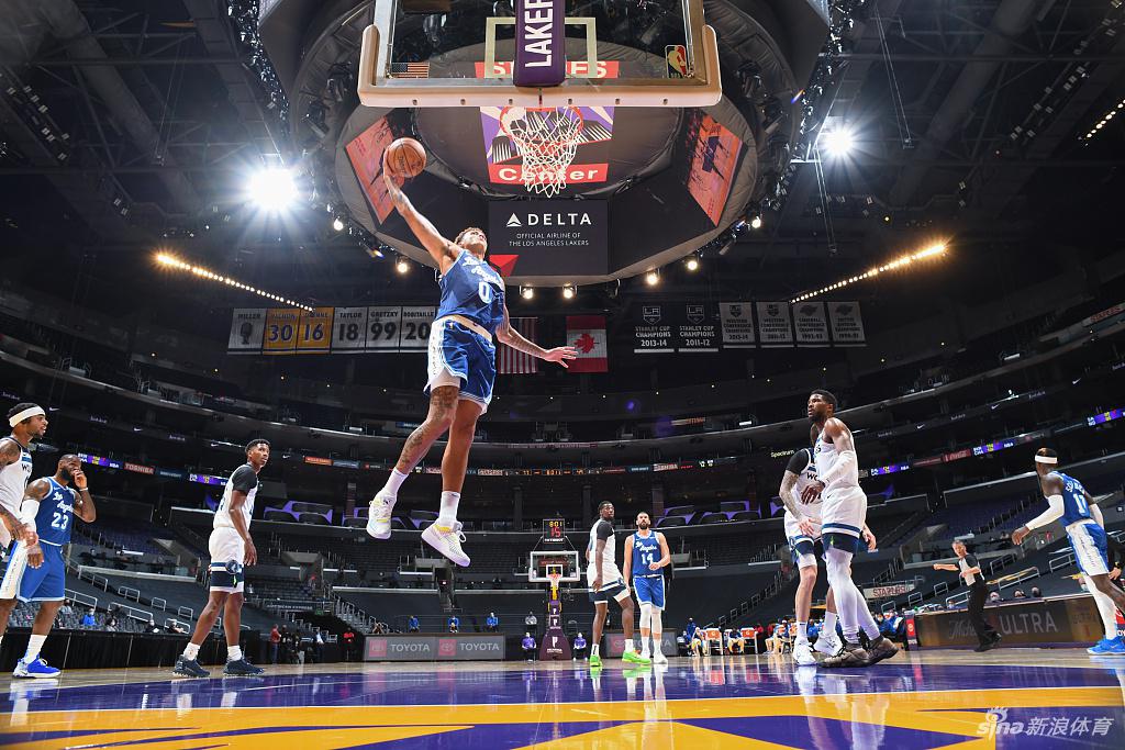 [NBA常规赛]森林狼91-127湖人