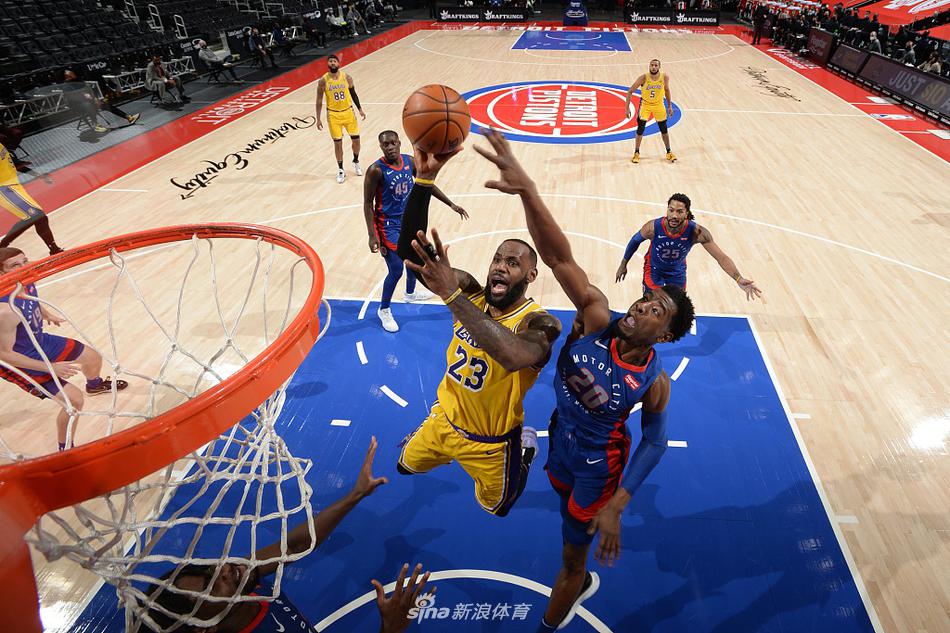 [NBA常规赛]湖人92-107活塞