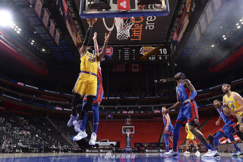 [NBA常规赛]湖人92-107活塞