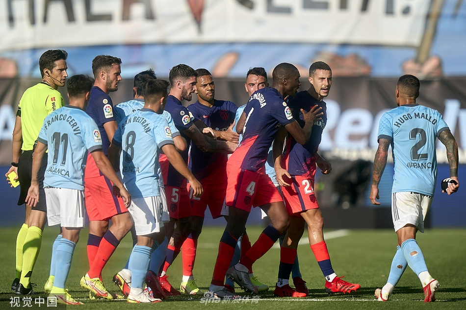 [西甲]科雷亚梅开二度 塞尔塔1-2马德里竞技