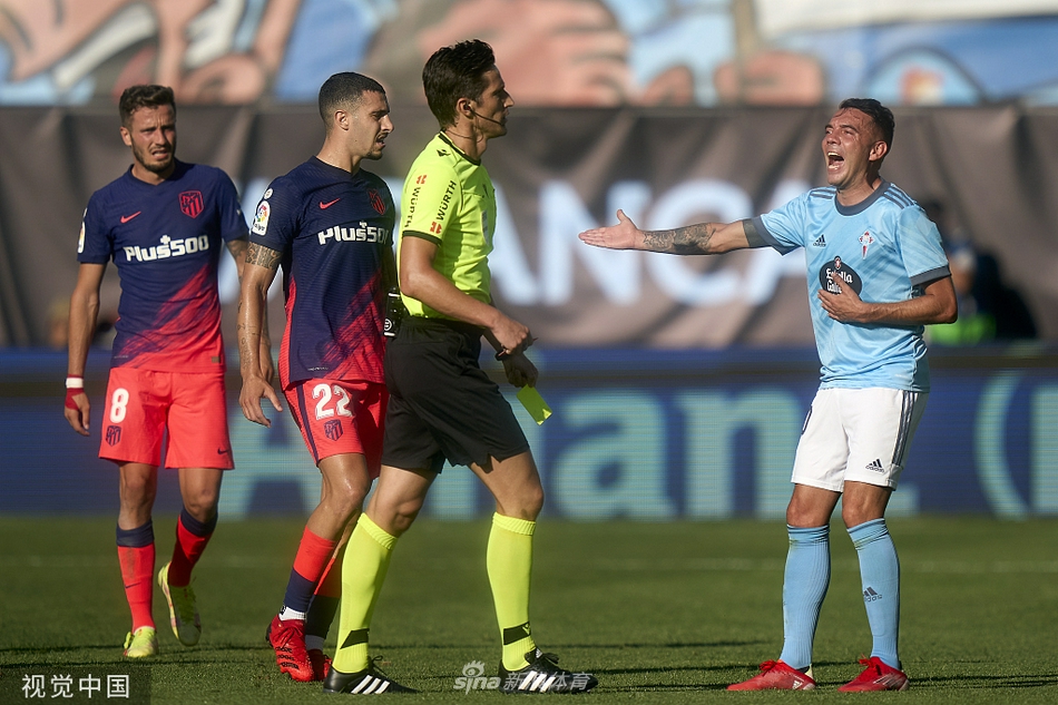 [西甲]科雷亚梅开二度 塞尔塔1-2马德里竞技
