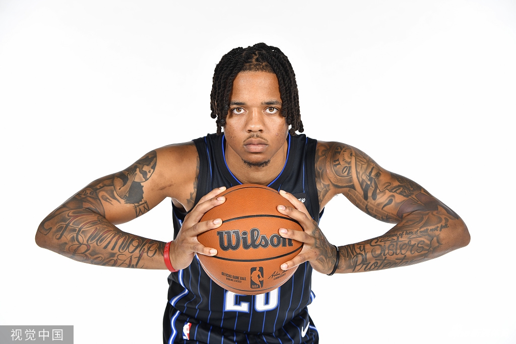 魔术队拍摄新赛季官方写真