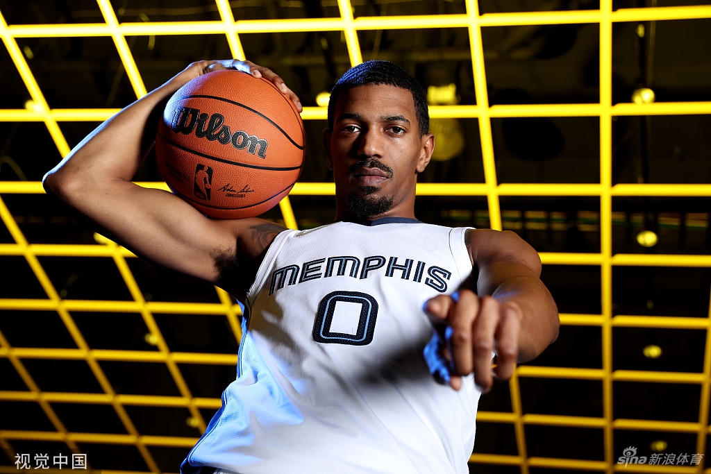 灰熊队媒体日拍摄新赛季写真