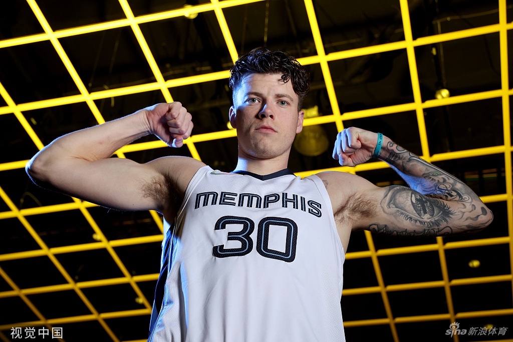 灰熊队媒体日拍摄新赛季写真