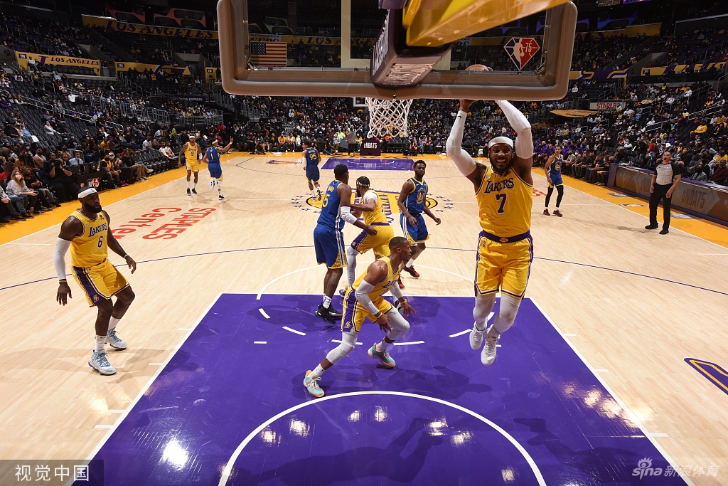 [NBA季前赛]勇士Vs湖人 三巨头出战