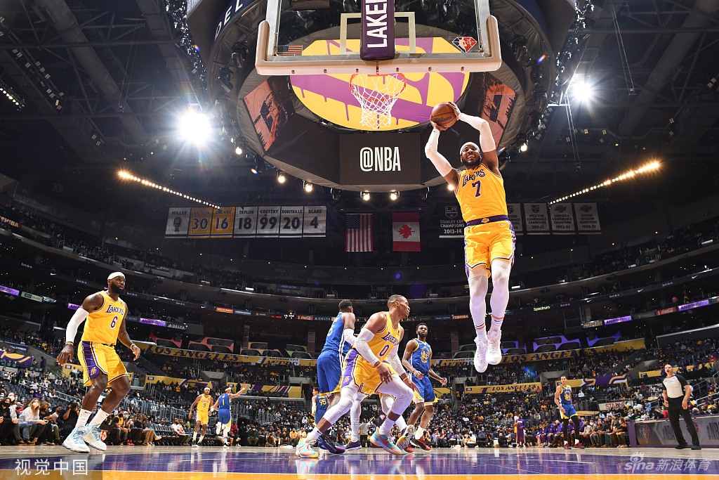 [NBA季前赛]勇士Vs湖人 三巨头出战