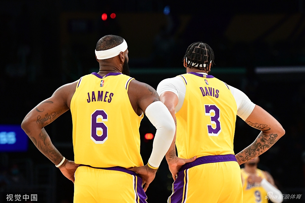 [NBA季前赛]勇士Vs湖人 三巨头出战